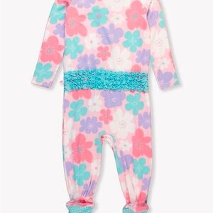NWT Ruffle One Piece Footie Pajamas